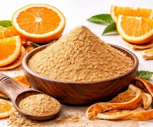 Orange peel powder